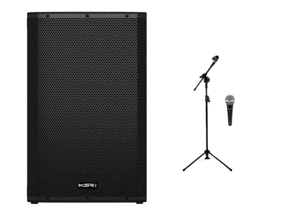 SitAndBuy - Caixa De Som 1000w c/ Bluetooth Microfone E Pedestal