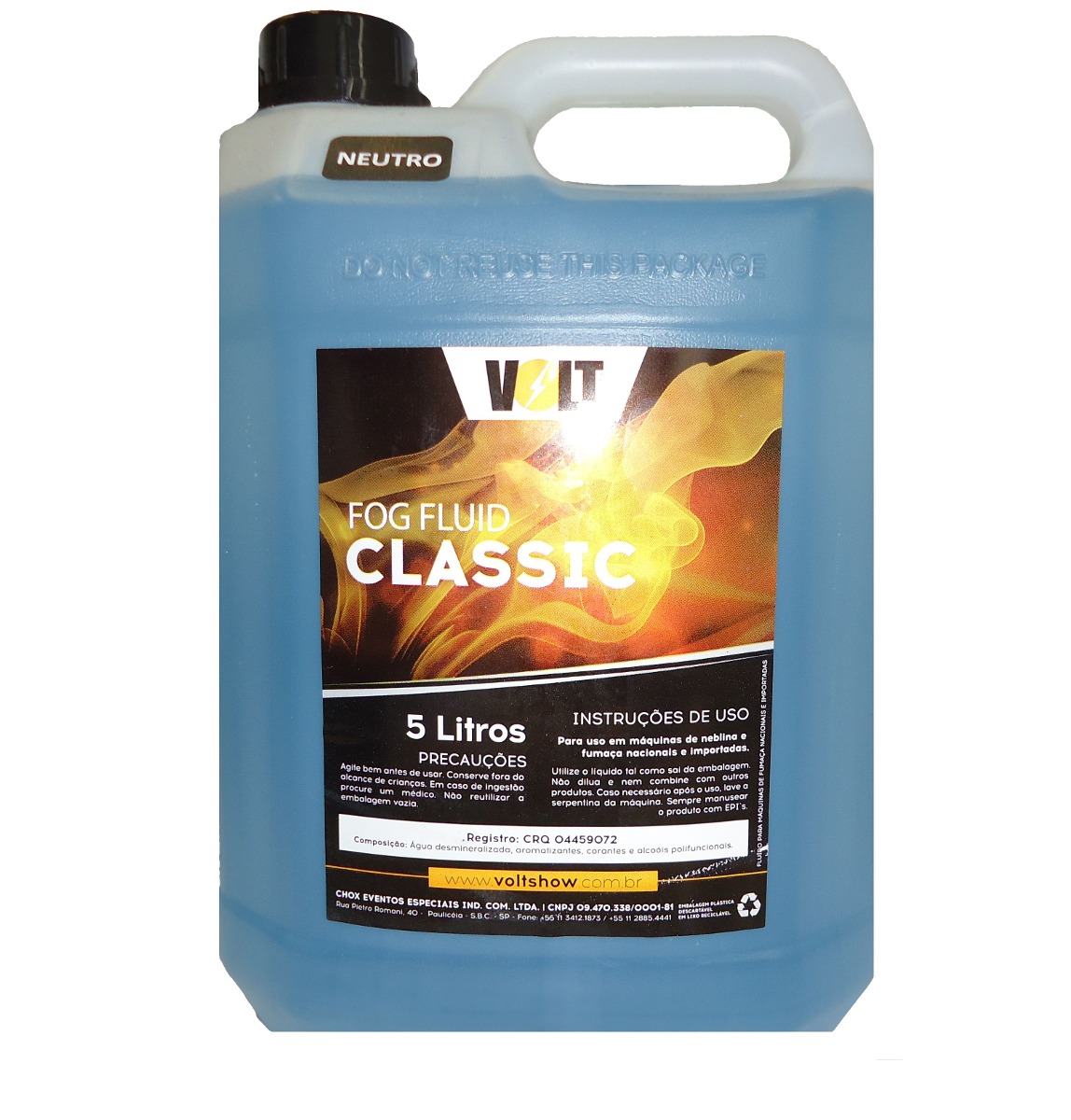 SitAndBuy - Fluído Líquido p/ Máquinas De Fumaça Linha Clássica 20l