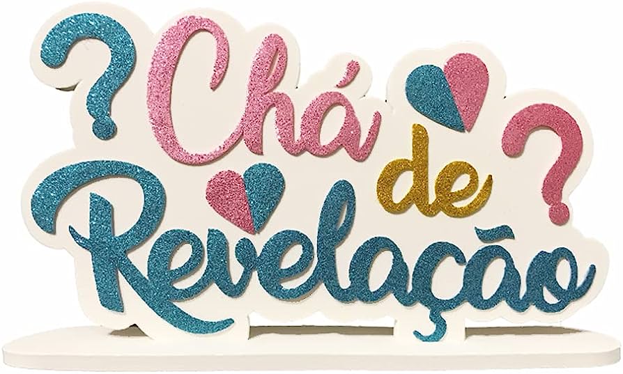 SitAndBuy - Kit Chá Revelação c/ Máquina De Papel Fumaça e Som