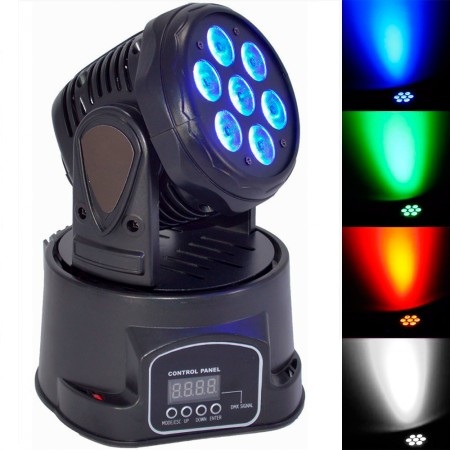 SitAndBuy - Kit Mini Moving Wash RGBW 7 Leds 12w